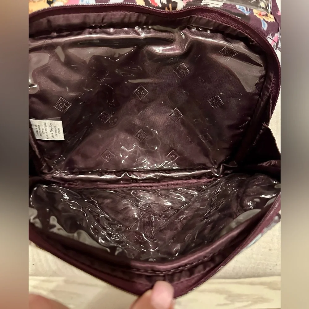 NWOT Vera Bradly Hanging Travel Organizer in 100% Cotton